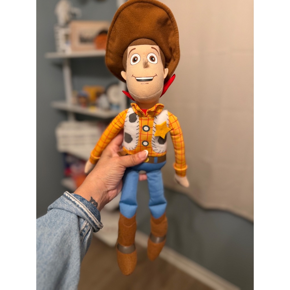 Disney Store Toy Story Woody Plush Cowboy Doll Soft Toy NWOT